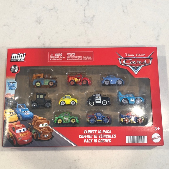 Mattel | Toys | Disney Pixar Cars Mini Racers Pack With Mater Luigi ...